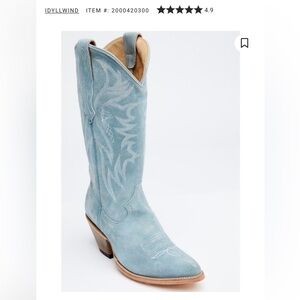 IDYLLWIND WOMEN'S CHARMED LIFE WESTERN BOOTS - ROUND TOE - size 7.5